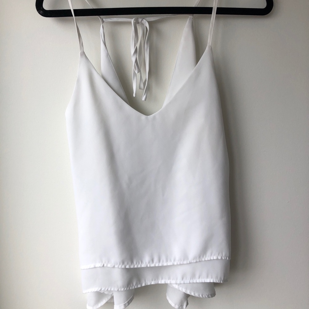 Preloved strappy summer top
